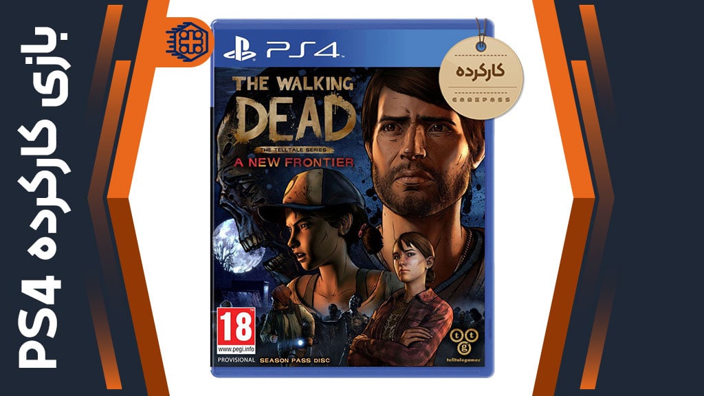 دیسک بازی The Walking Dead: A New Frontier کارکرده – مخصوص PS4