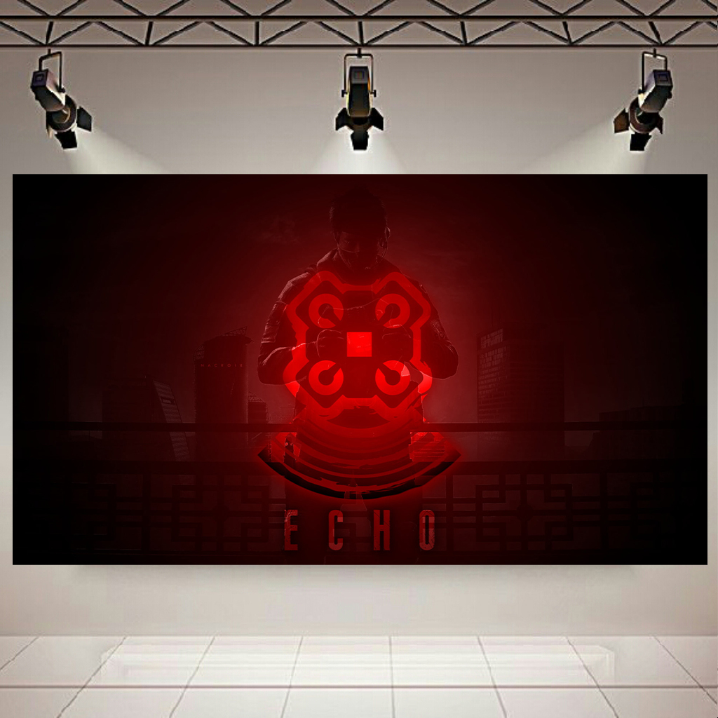 تابلو شاسی مدل Rainbow six siege ECHO کد AR3690