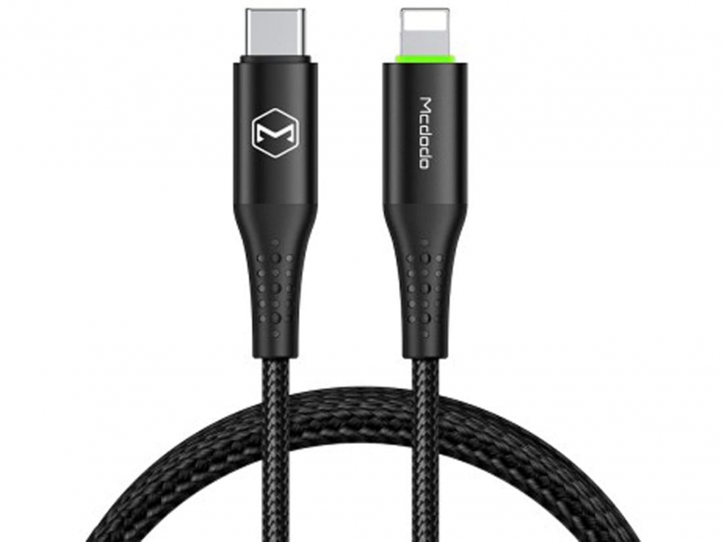 کابل شارژ سریع تایپ‌سی به لایتنینگ 1.8 متری مک‌دودو Mcdodo Fast Charge 36W PD Data Cable CA-7361