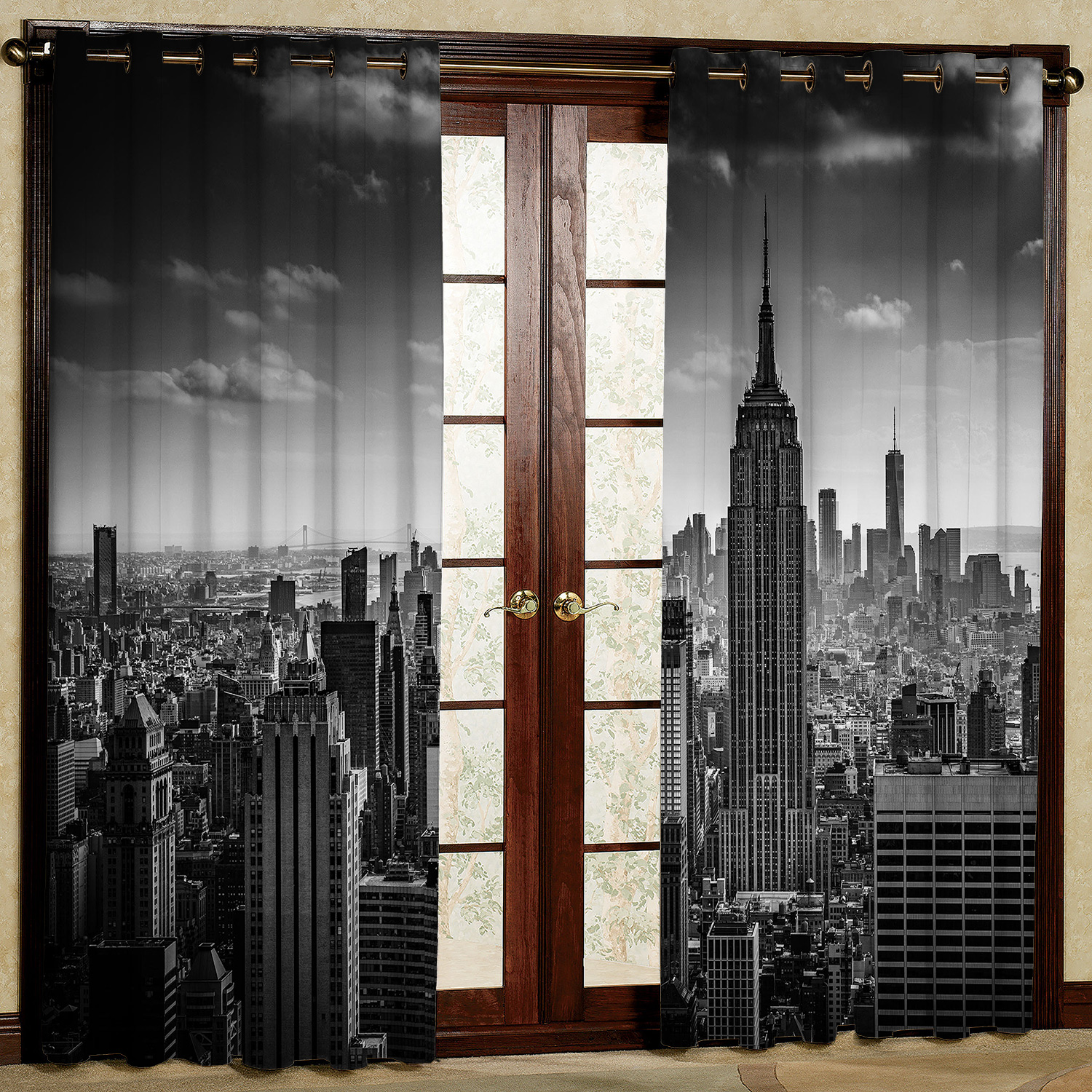 پرده مدل شهر  مخمل پانچی کد 1382 سایز 200x140 سانتی متر