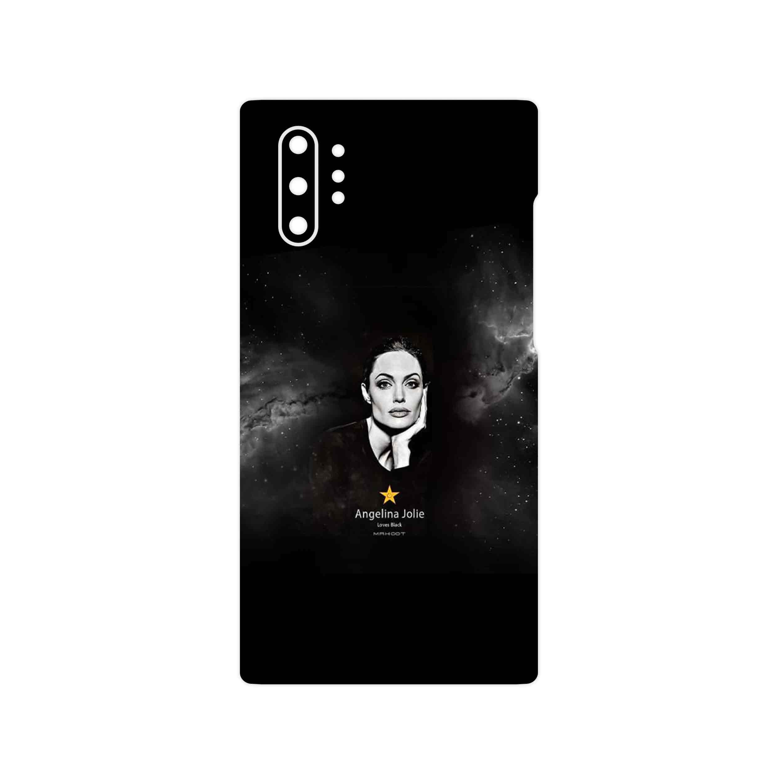 برچسب پوششی ماهوت مدل Angelina Jolie مناسب برای گوشی موبایل سامسونگ Galaxy Note 10 Plus