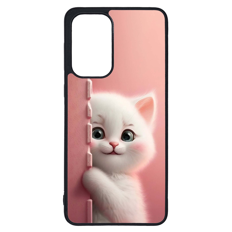 کاور طرح بچه گربه کد G-222 مناسب برای گوشی موبایل سامسونگ Galaxy A23 / A23 5G | دیجی قاب دونی