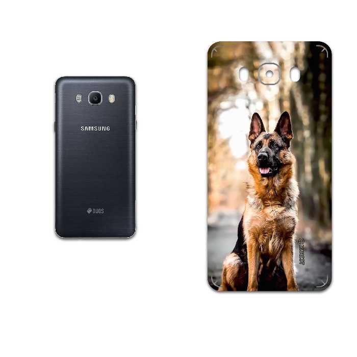 برچسب پوششی ماهوت مدل Dog-1 مناسب برای گوشی موبایل سامسونگ Galaxy J7 2016