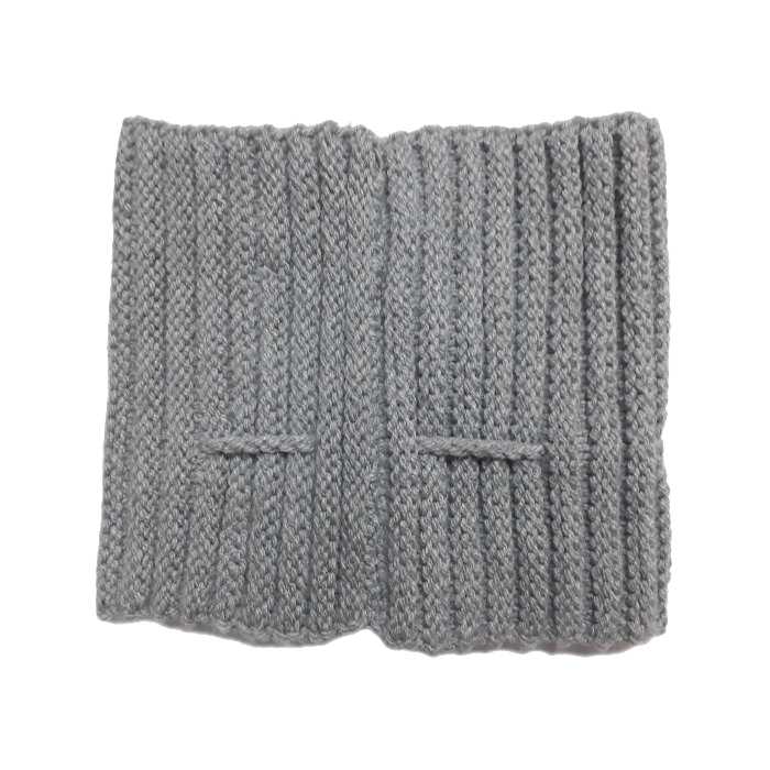 شال گردن بافت مدل دوکاره