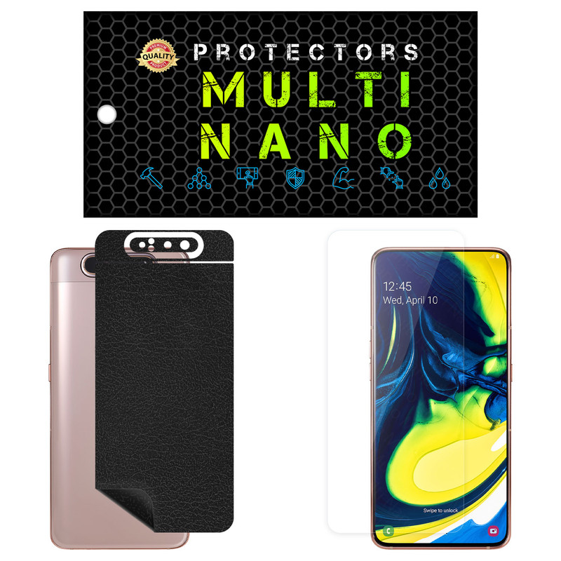 محافظ صفحه نمایش مولتی نانو مدل X-SFL مناسب برای گوشی موبایل سامسونگ Galaxy A80 به همراه برچسب پوششی | کالا برتری