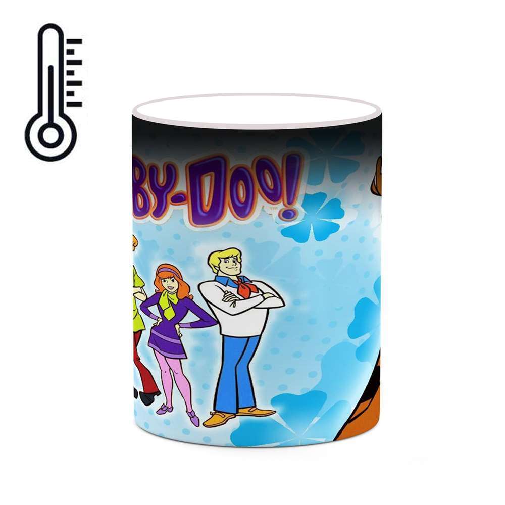 ماگ حرارتی کاکتی طرح کارتون Scooby Doo مدل mgh23075