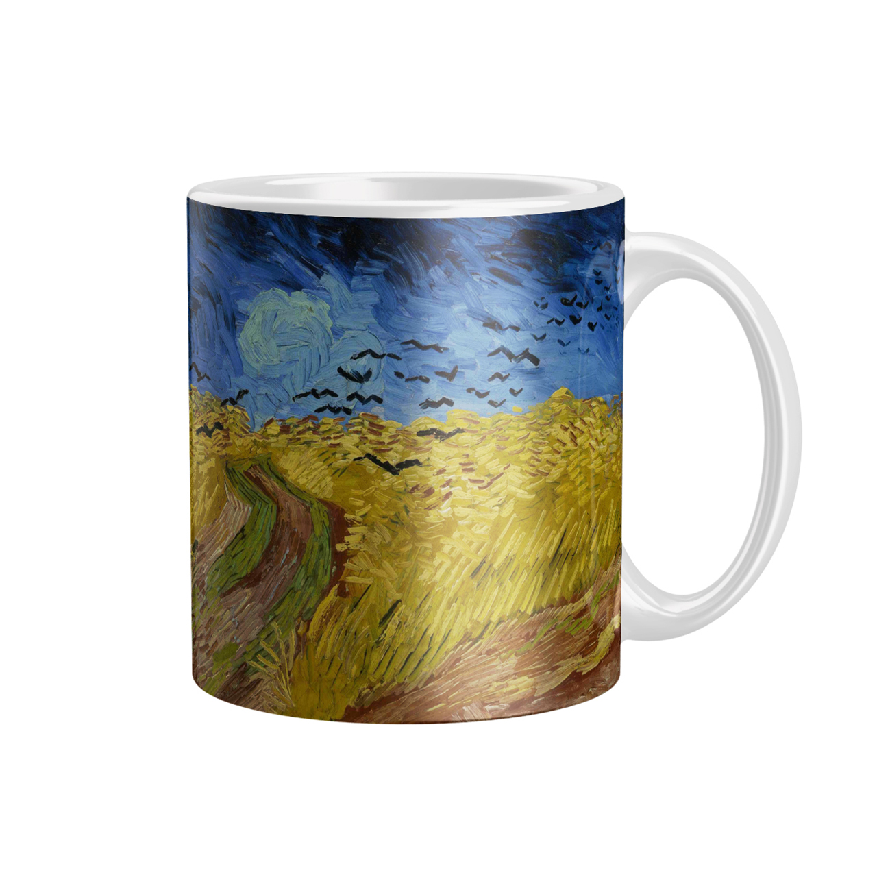 ماگ طرح مزرعه ونگوگ مدل RS-M007