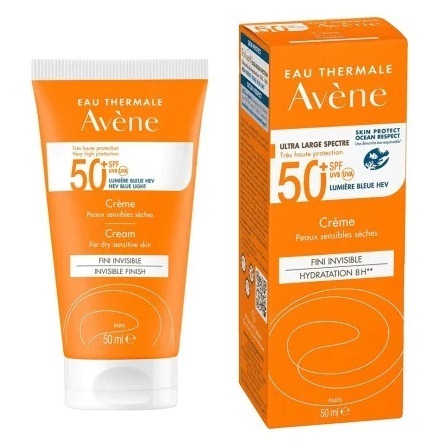 اون کرم ضد آفتاب بی رنگ پوست خشک 50 میل invisible finish