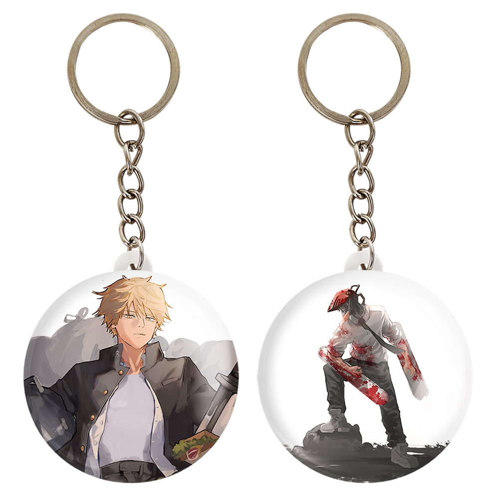 جاکلیدی خندالو مدل دنجی انیمه مرد اره ای کد 1785617858 مجموعه 2 عددی