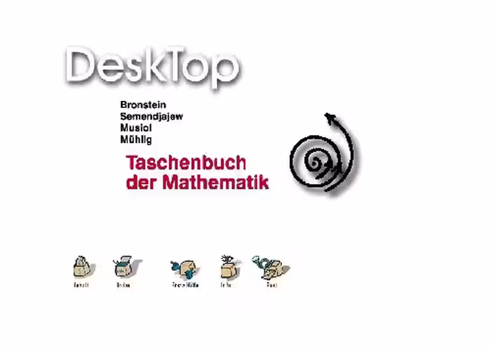 خرید و دانلود نسخه کامل کتاب Taschenbuch der Mathematik, desktop edition