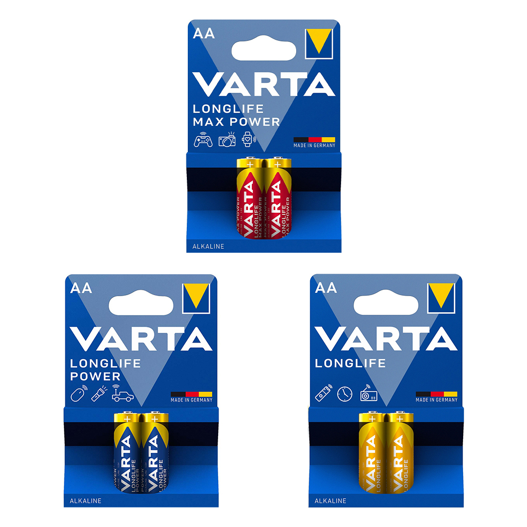 باتری قلمی وارتا مدل Economy مجموعه 6 عددی