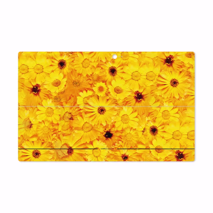برچسب پوششی ماهوت مدل Yellow-Flower مناسب برای تبلت مایکروسافت Surface 2 RT 2013