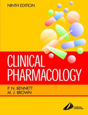 [PDF] دانلود کتاب Clinical Pharmacology Bennett, 9th ed, 2003
