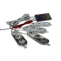 چراغ خودرو زرد لامپ FAKAR 3X4 LED سفید 12 24V LAPA535 1 Space