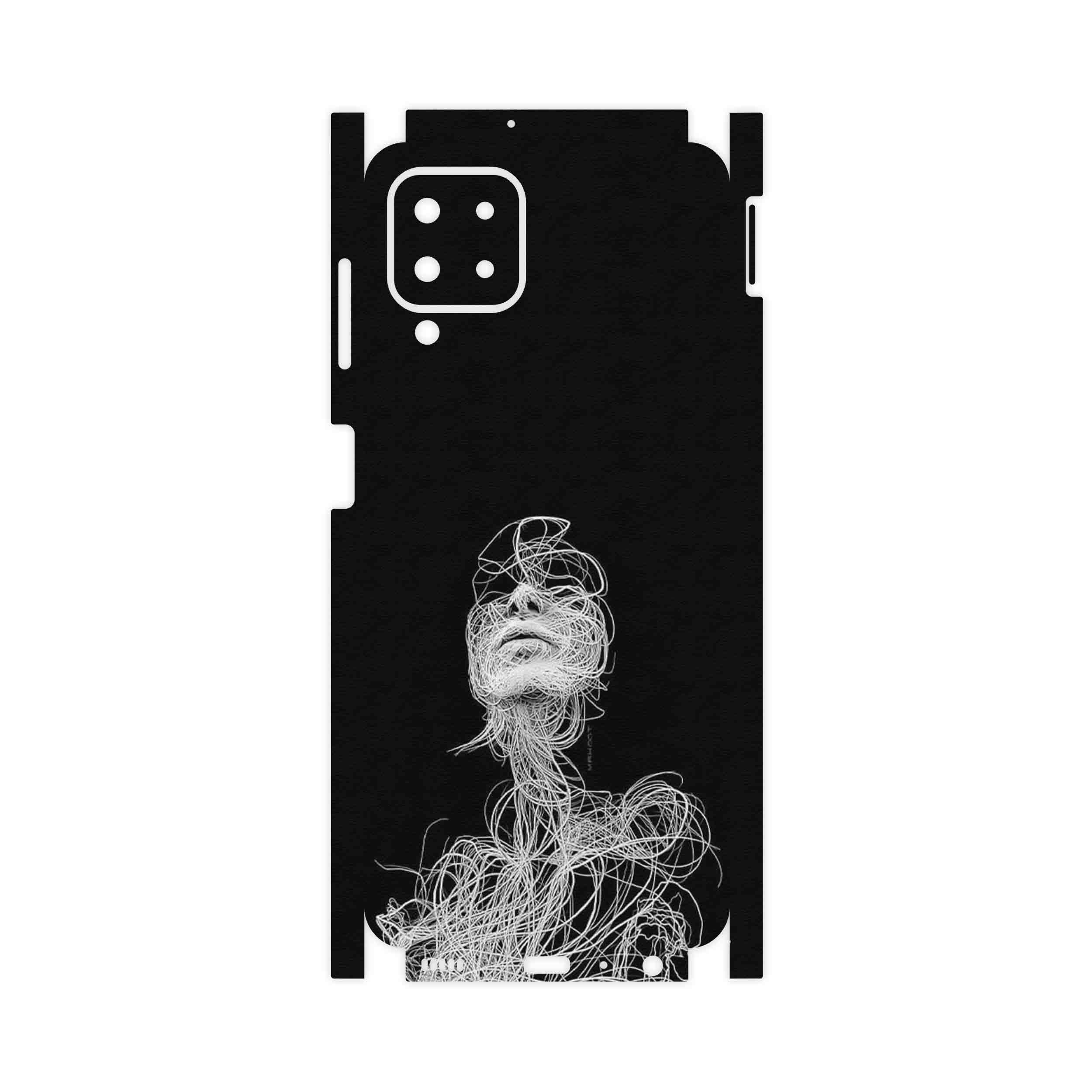 برچسب پوششی ماهوت مدل Strings Digital Art 2-FullSkin مناسب برای گوشی موبایل سامسونگ Galaxy A22 4G