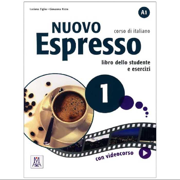 کتاب آموزش زبان ایتالیایی اسپرسو Nuovo Espresso A 1