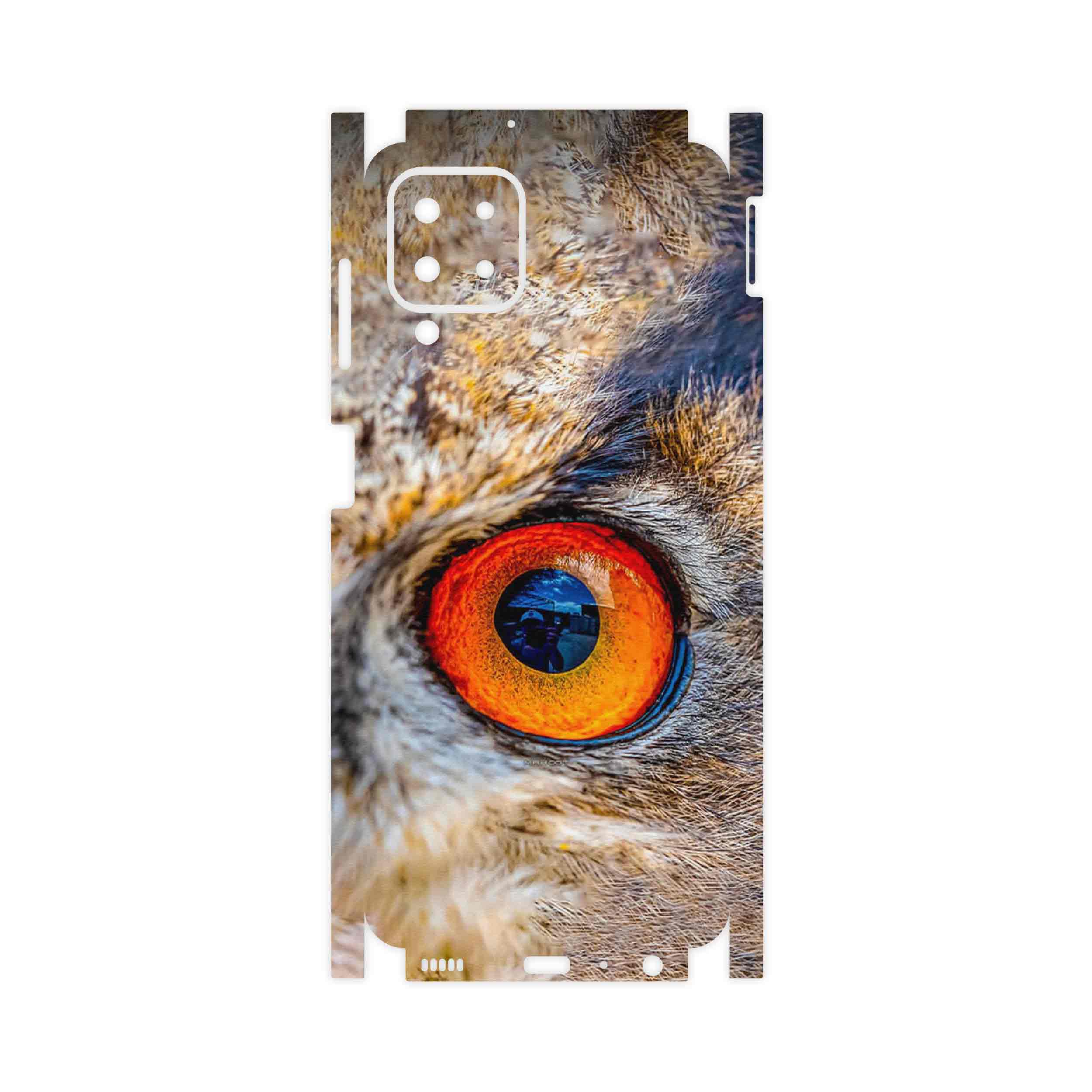 برچسب پوششی ماهوت مدل Owl eyes-FullSkin مناسب برای گوشی موبایل سامسونگ Galaxy A22 4G