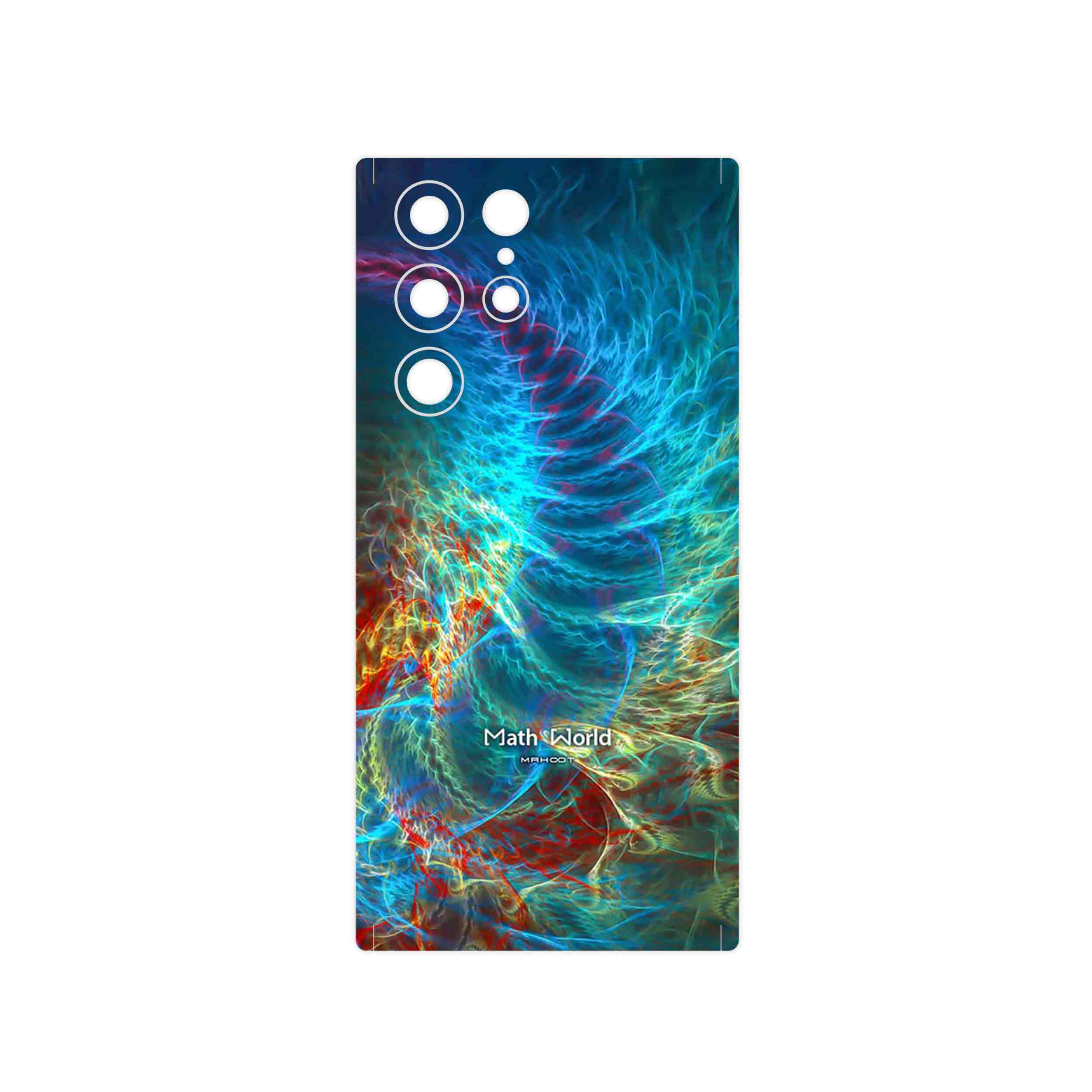 برچسب پوششی ماهوت مدل Mathematical Geometric Shape 1 مناسب برای گوشی موبایل سامسونگ Galaxy S22 Ultra 5G