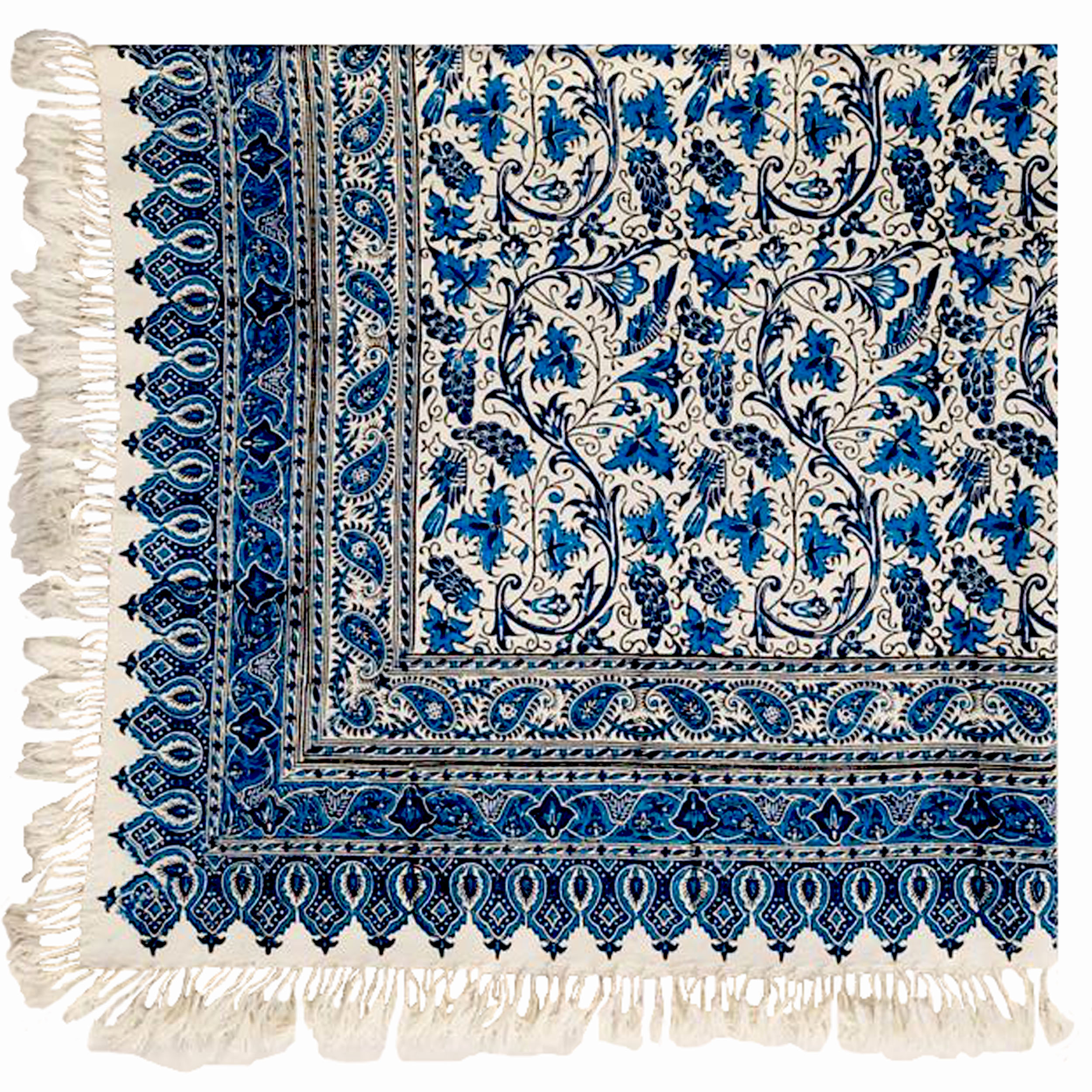 روميزي قلمكار عطريان طرح گل انگوري كد G405