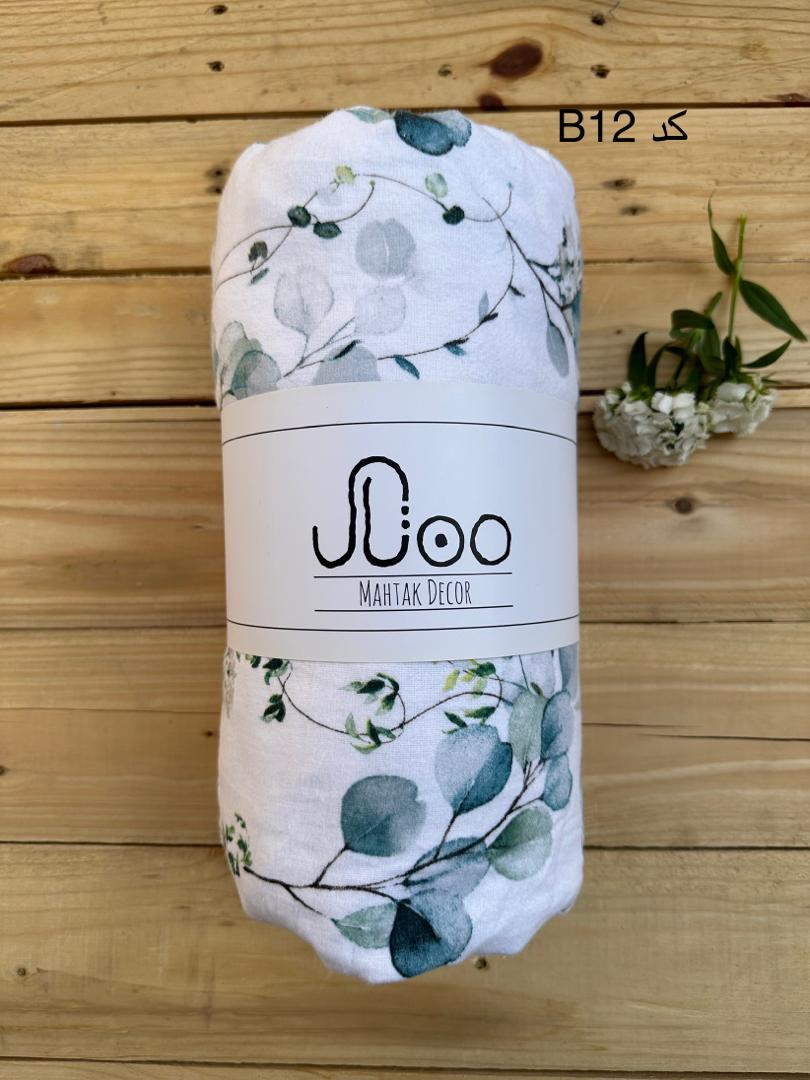 روتختی دونفره سه تکه کدB12 (کاور تشک،دوعدد روبالشتی)