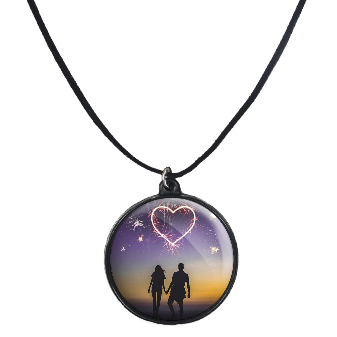 گردنبند پرمانه طرح love کد pmb.24378 مدل دو طرفه