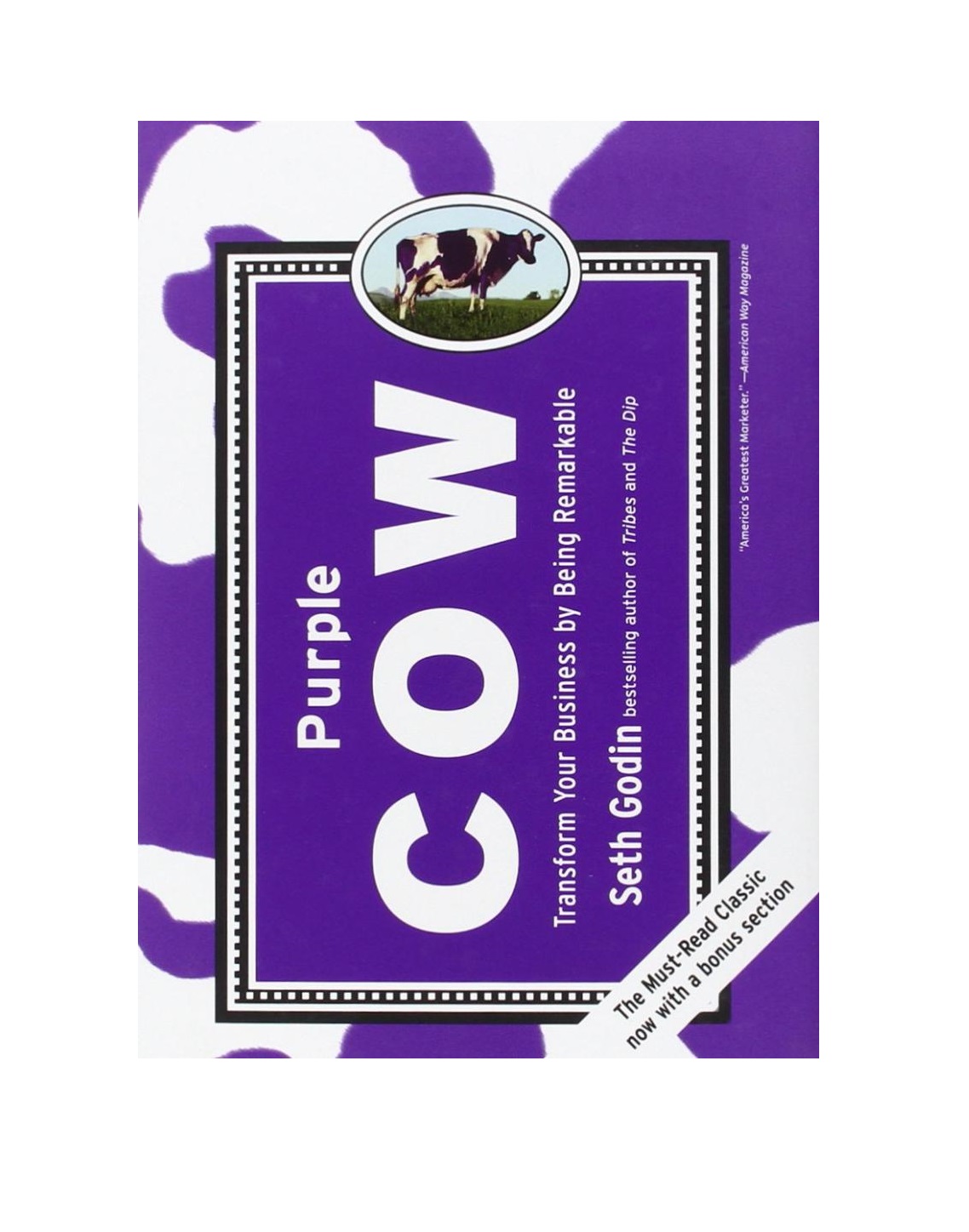 کتاب زبان purple cow (گاو بنفش)
