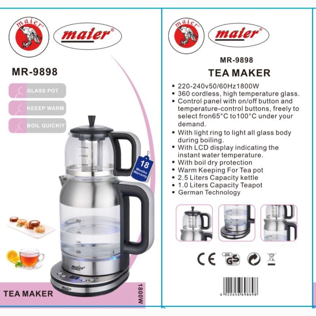 چایی ساز رو همی مایر MR-9898