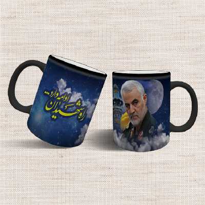 ماگ حرارتی مدل سردار سلیمانی کد 1