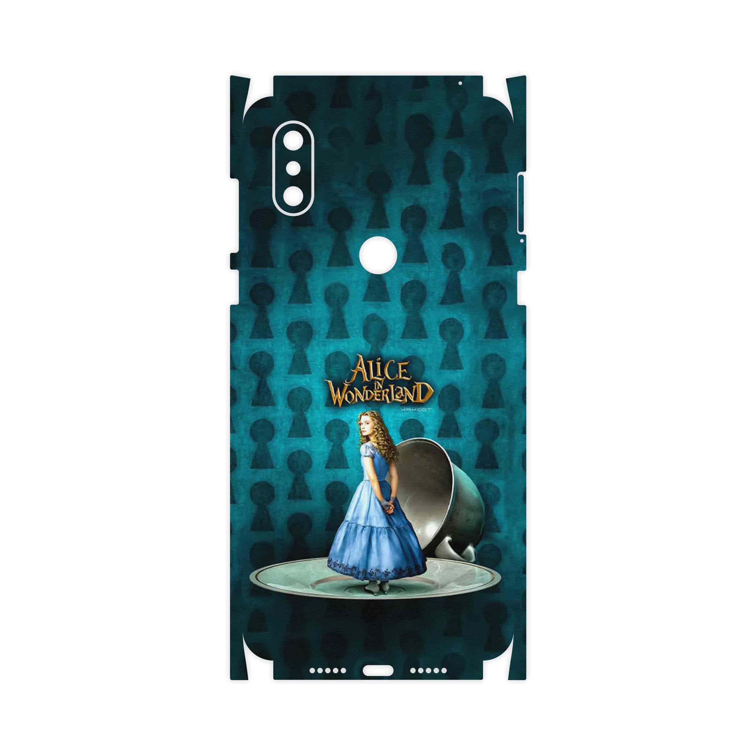 برچسب پوششی ماهوت مدل Alice in Wonderland-FullSkin مناسب برای گوشی موبایل شیائومی Mi Mix 3