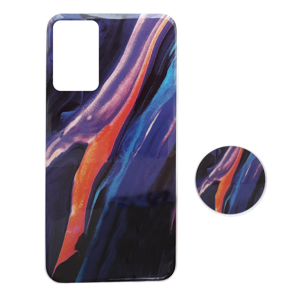 کاور طرح منظومه کد S5381 مناسب برای گوشی موبایل سامسونگ Galaxy A52 به همراه پایه نگهدارنده