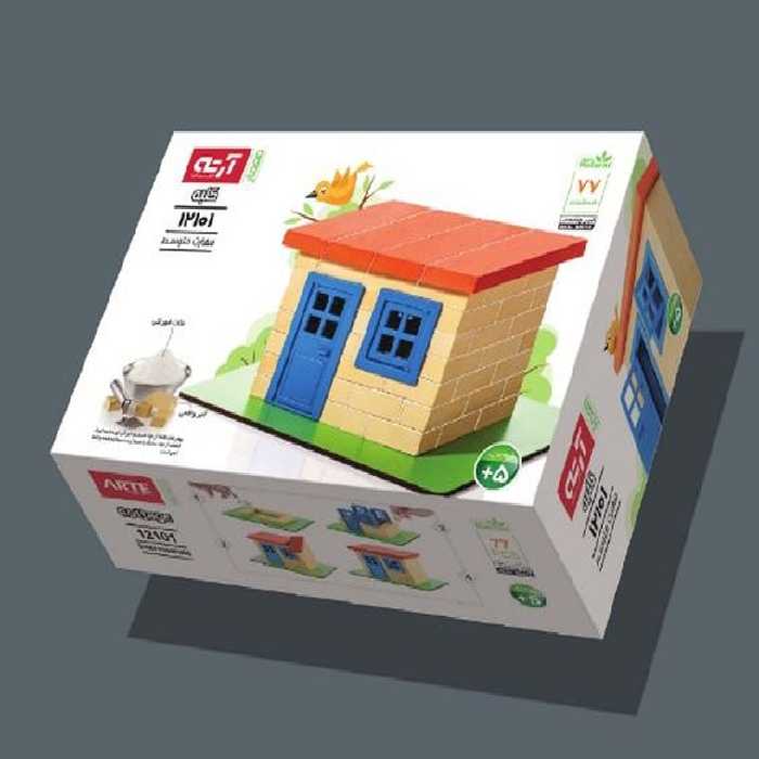 بازی فکری معمار کلبه آرته (12101 مهارت متوسط) - کتاب‌فروشی کوچه کتاب