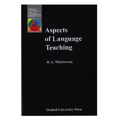 کتاب Aspects of Language Teaching اثر H. G. Widdowson انتشارات الوندپویان