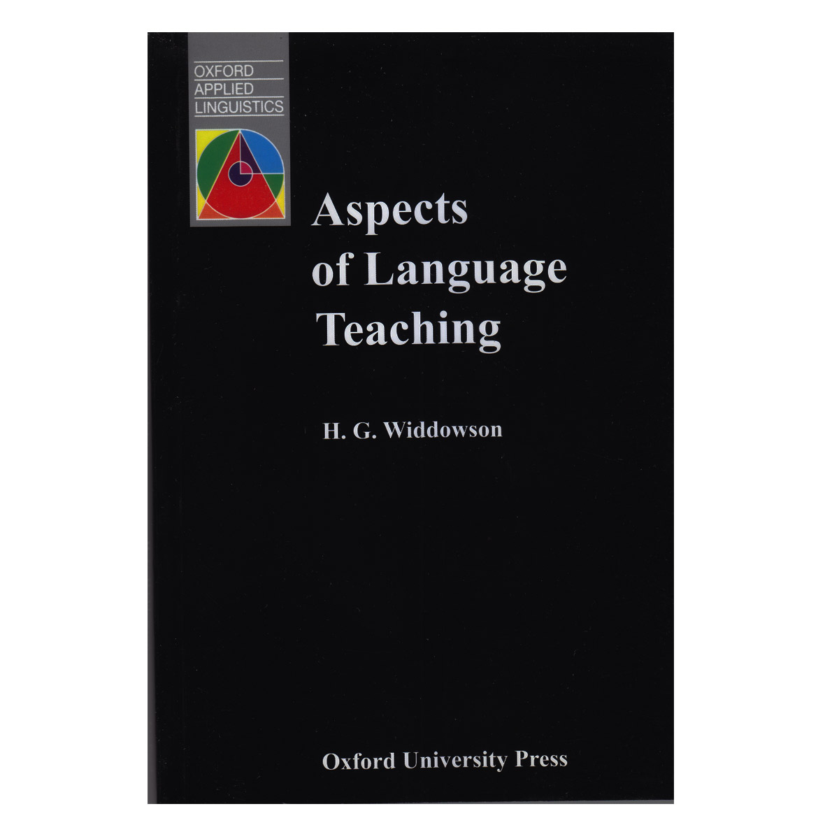 کتاب Aspects of Language Teaching اثر H. G. Widdowson انتشارات الوندپویان