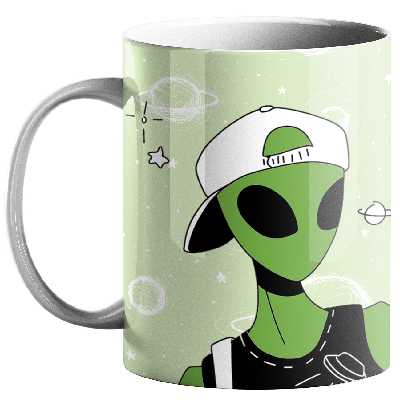 ماگ طرح آدم فضایی کد f1000