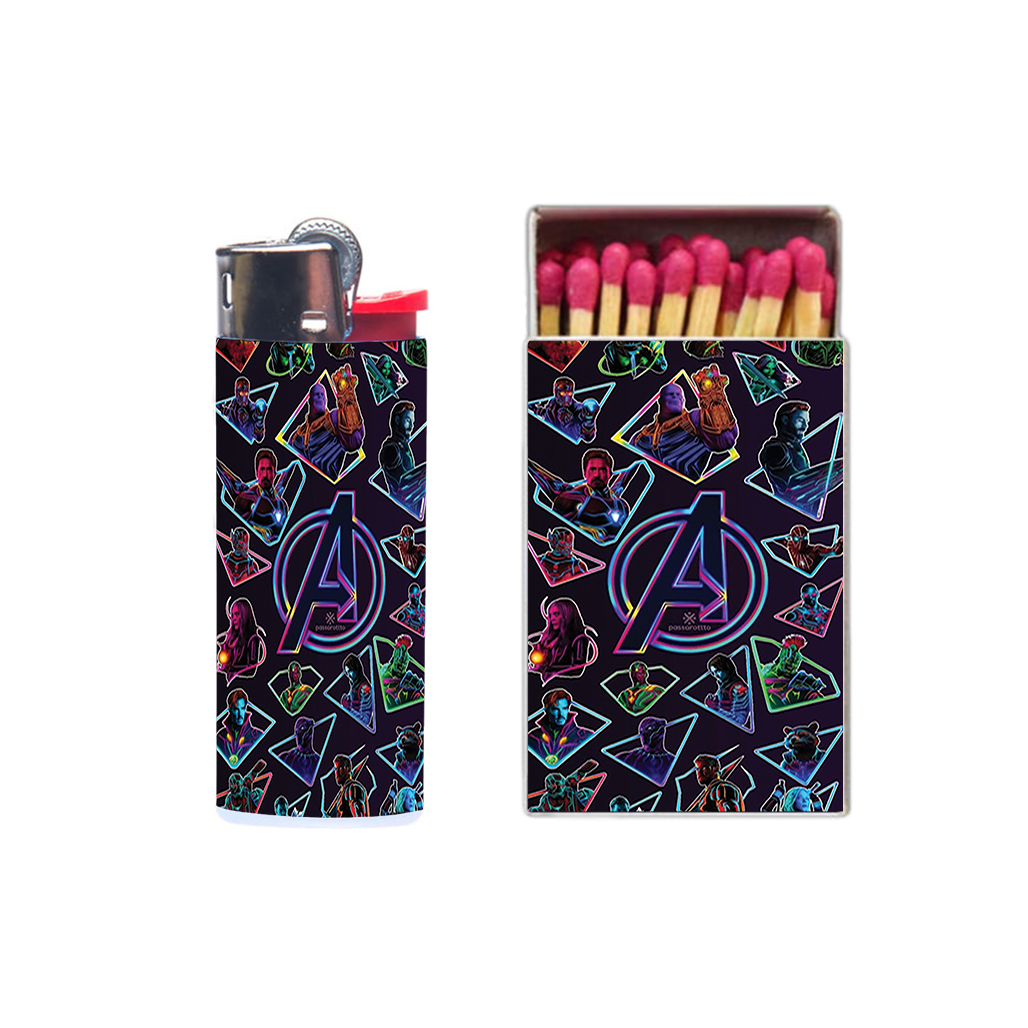 فندک کد 605 به همراه کبریت