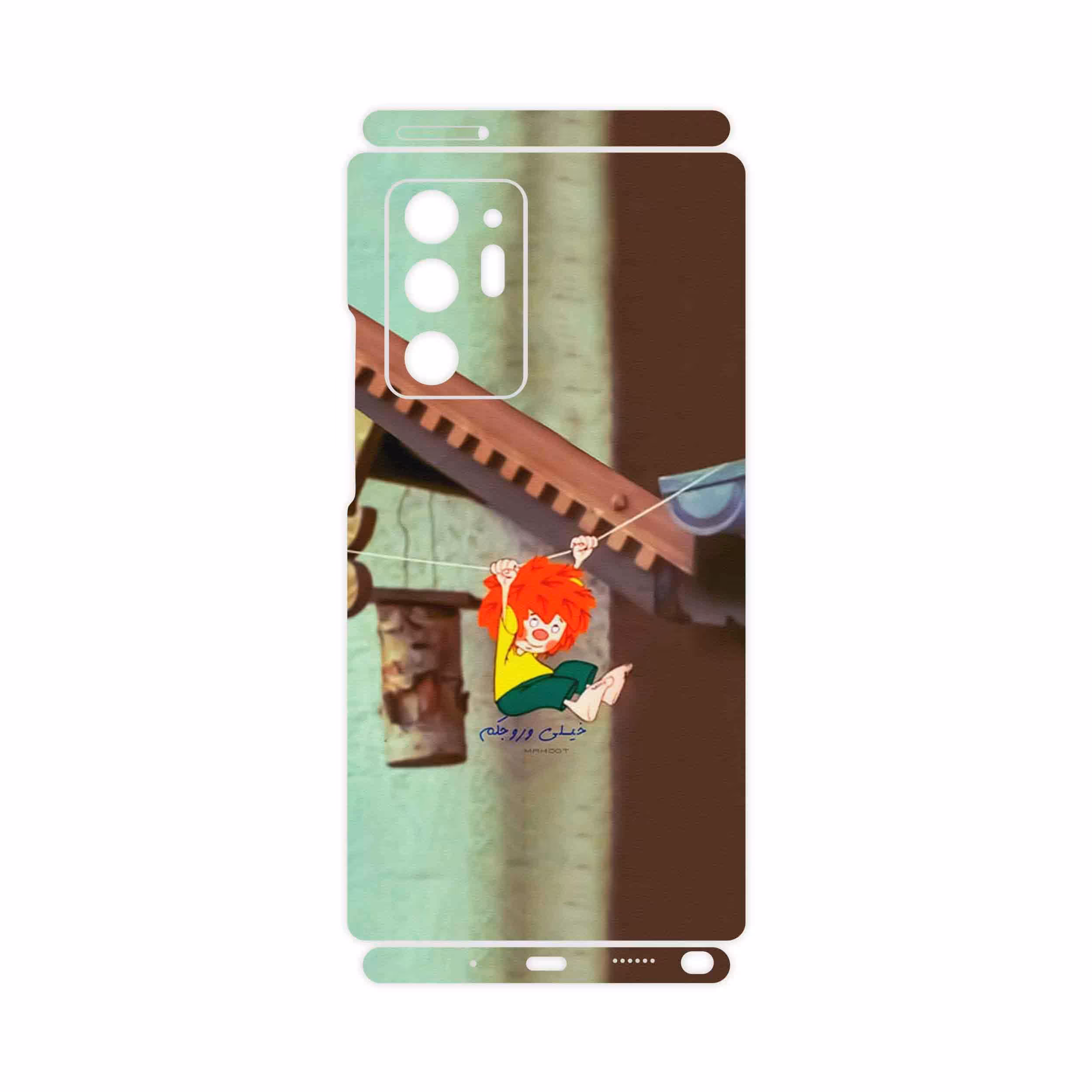 برچسب پوششی ماهوت مدل Meister Eder und sein Pumuckl-FullSkin مناسب برای گوشی موبایل سامسونگ Galaxy Note 20 Ultra