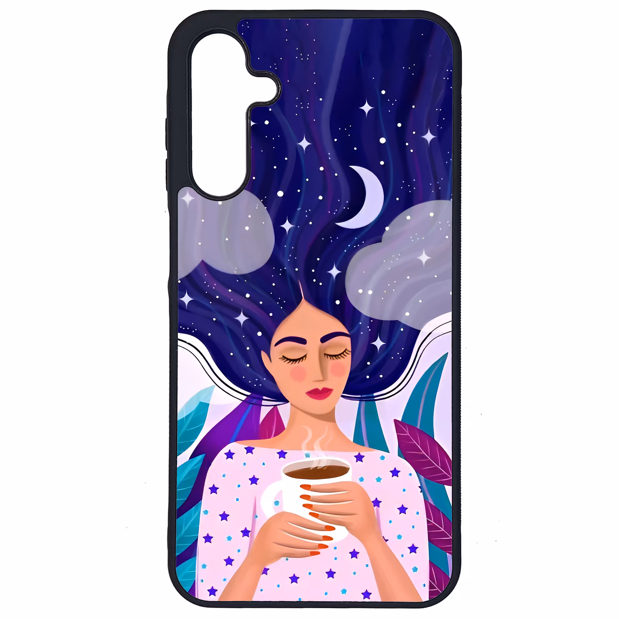 کاور طرح نقاشی دختر کد G-095 مناسب برای گوشی موبایل سامسونگ Galaxy A15 4G / A15 5G | دیجی قاب دونی