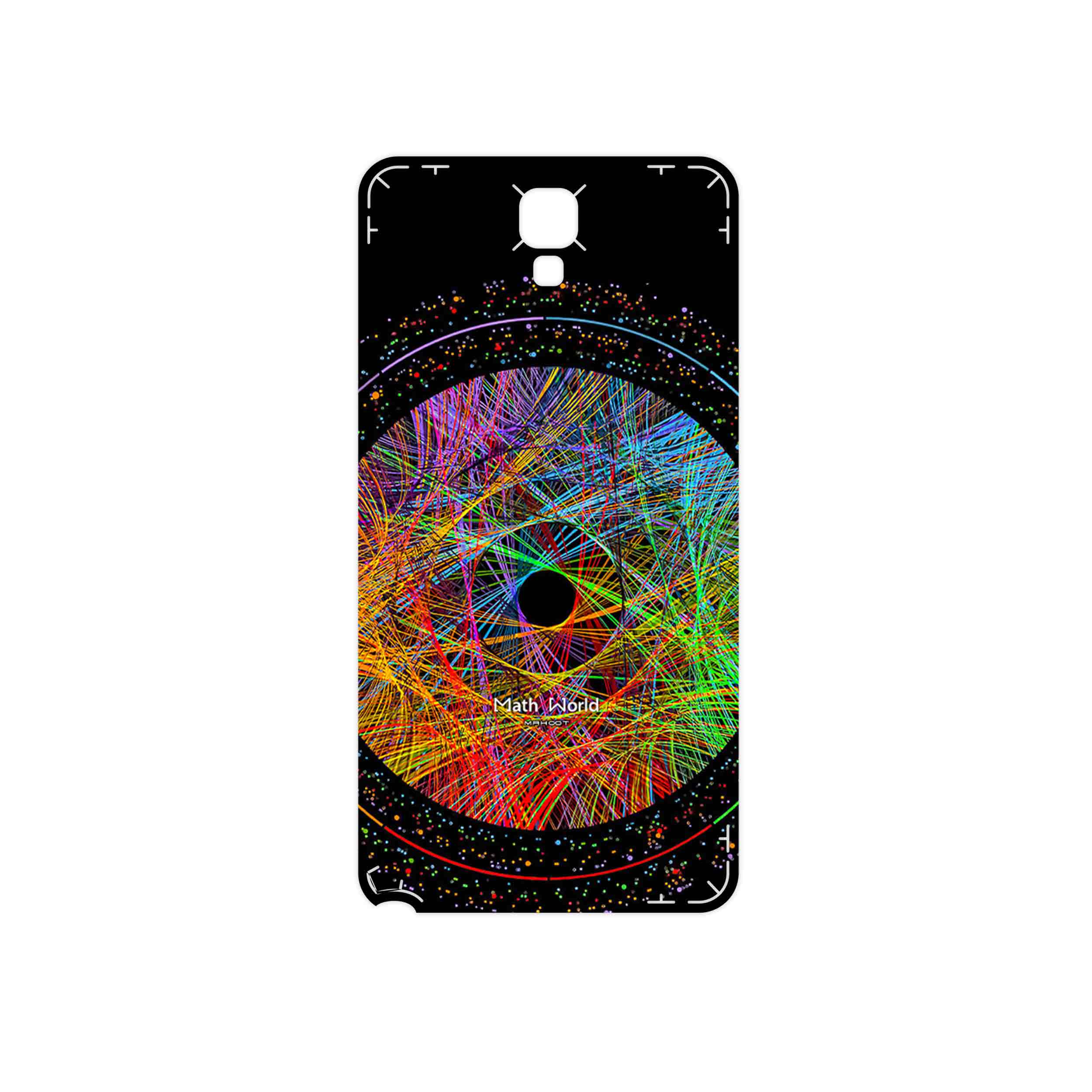 برچسب پوششی ماهوت مدل Mathematical Geometric Shape 2 مناسب برای گوشی موبایل سامسونگ Galaxy Note 3 Neo