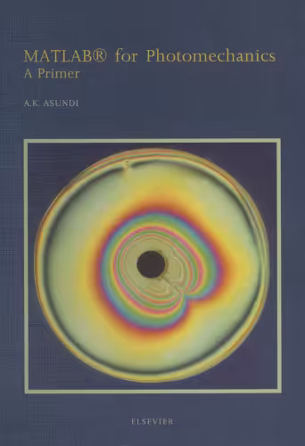 خرید و دانلود نسخه کامل کتاب MATLAB for Photomechanics- A Primer