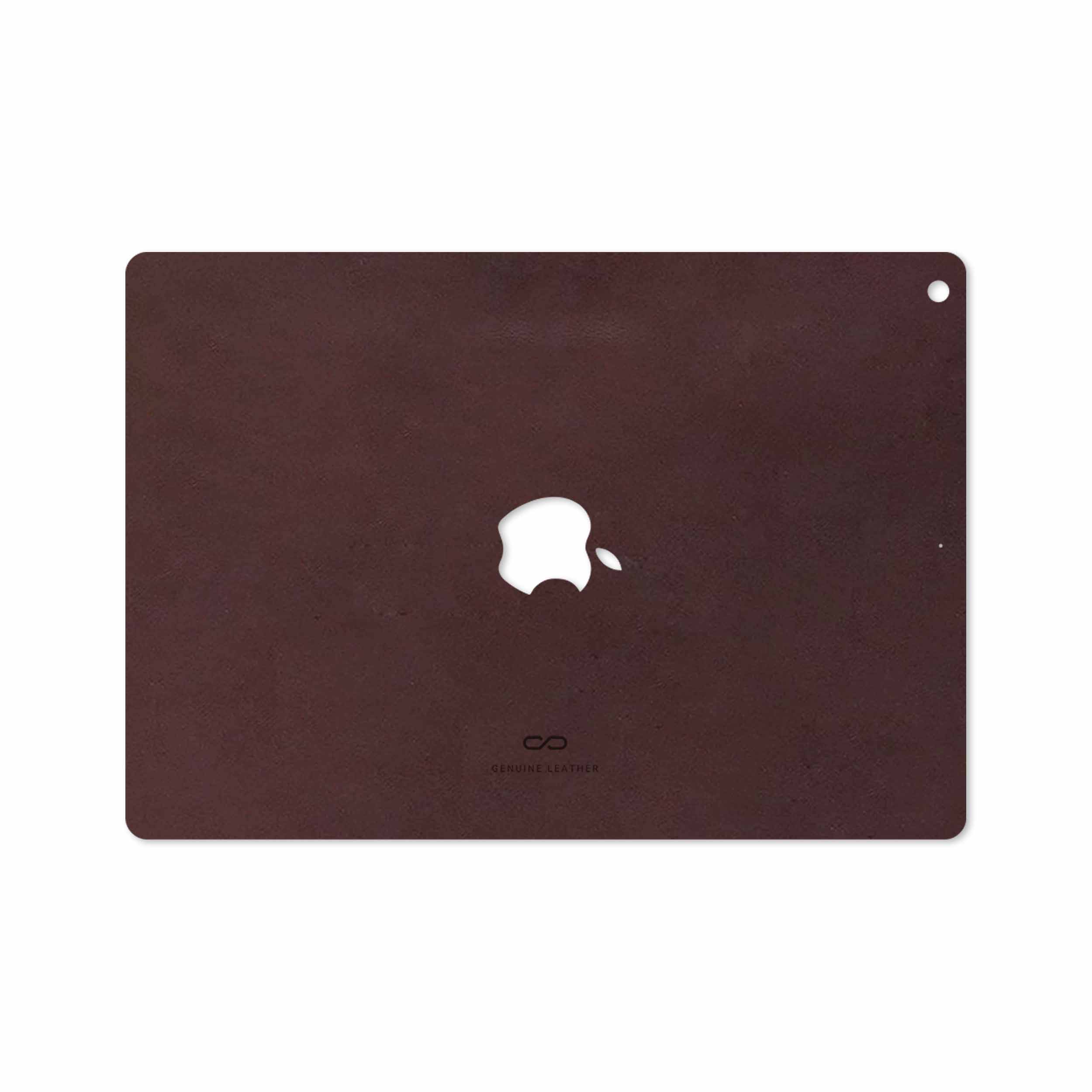 برچسب پوششی ماهوت مدل Matte-Dark-Brown-Leather مناسب برای تبلت اپل iPad 9.7 (GEN 5) 2017 A1822