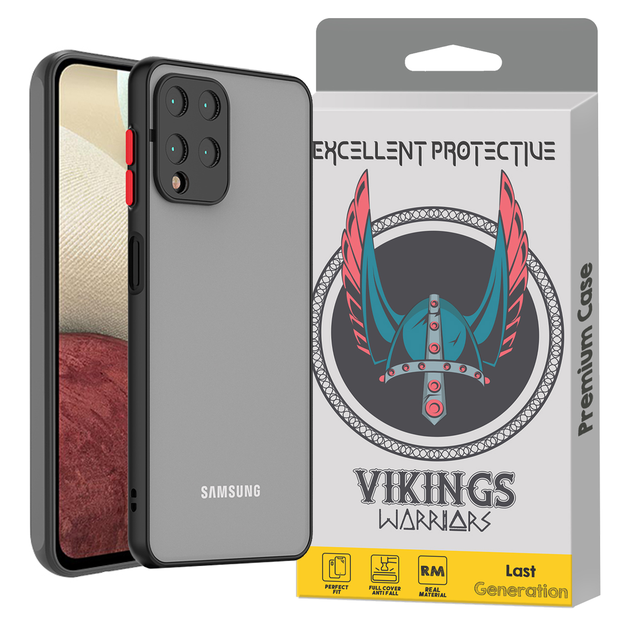 کاور وایکینگ مدل VICO مناسب برای گوشی موبایل سامسونگ Galaxy A22 4G