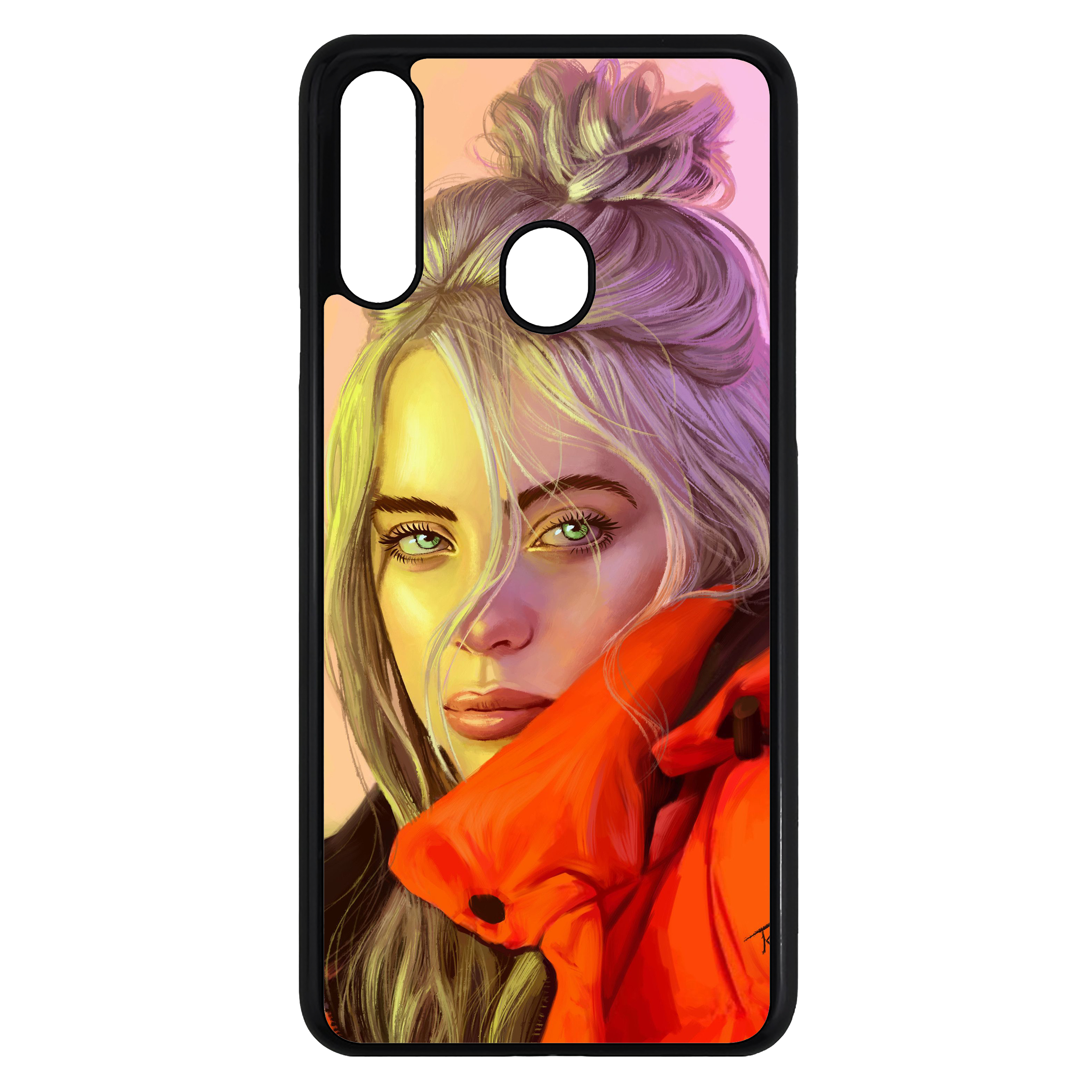 کاور طرح Billie Eilish مدل CHL50217 مناسب برای گوشی موبایل سامسونگ Galaxy A20s