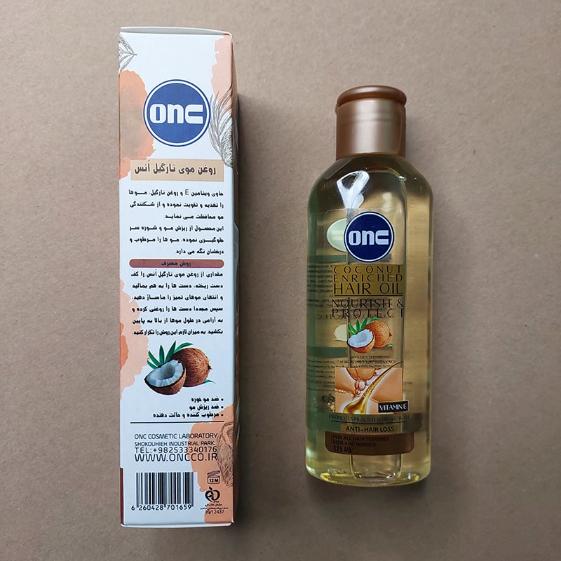 روغن مو نارگیل انس 175 میل 90951