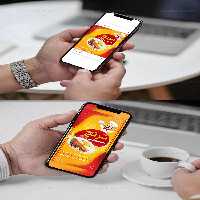 بنر اینستاگرام رستوران لایه باز | گرافیک با طعم تربچه