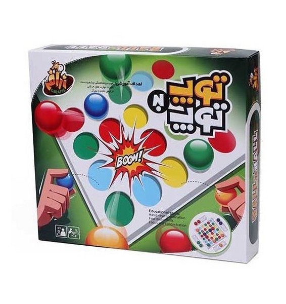 بازی فکری توپ به توپ - کتاب‌فروشی کوچه کتاب