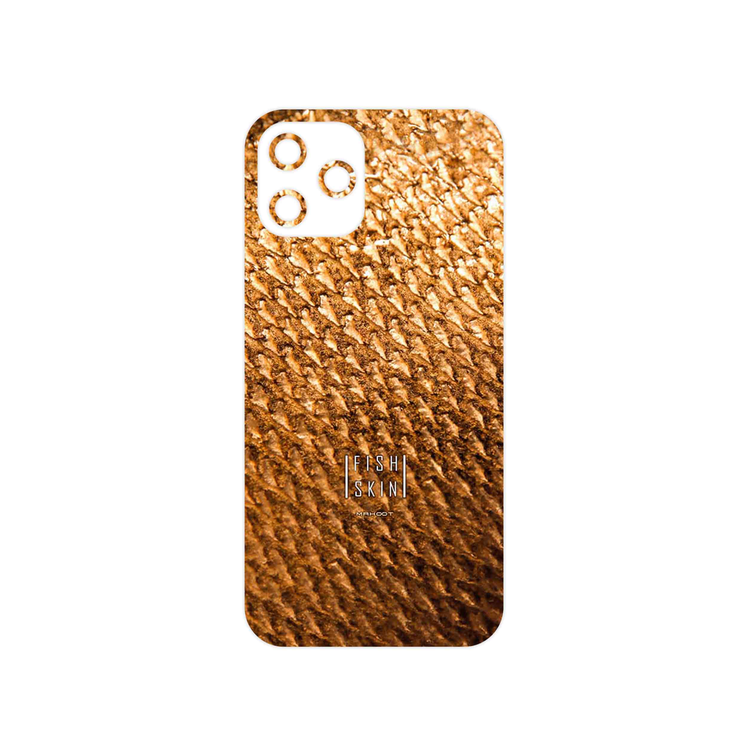 برچسب پوششی ماهوت مدل Fish Skin مناسب برای گوشی موبایل اپل iPhone 12 Pro