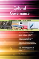 خرید و دانلود نسخه کامل کتاب Cultural Governance a Complete Guide - 2020 Edition -   Pdf