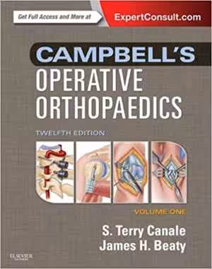 [PDF] دانلود کتاب Campbell’S Operative Orthopaedics - 4-Volume Set, 12th ed, 2012