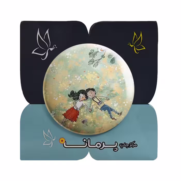 پیکسل پرمانه طرح موزیک گوش دادن دو نفره کد pm.5555