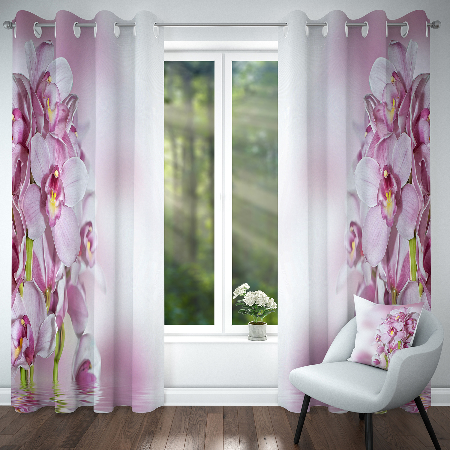 پرده مدل هازان کد 4265 سایز 140x280 سانتی متر